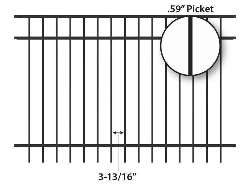 Zinc Aluminum Tubular Fences Steel Railing Fence for School Park Residential Area Outdoor Competitive Iron Pipe Railing Designs Steel Palisade Fence