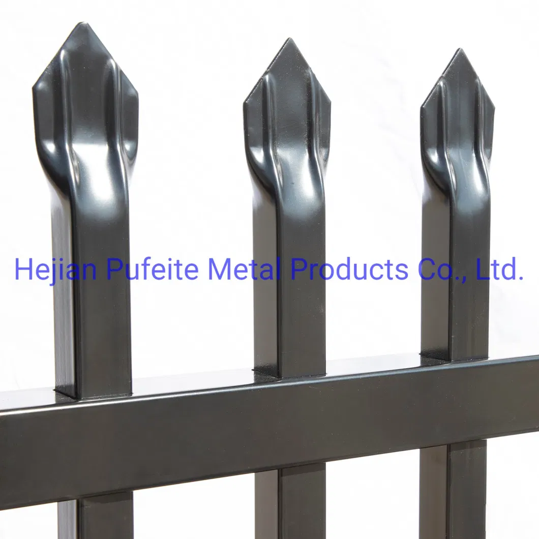 Good Quality Steel Square Tube Fence Panels High Security Fencing.