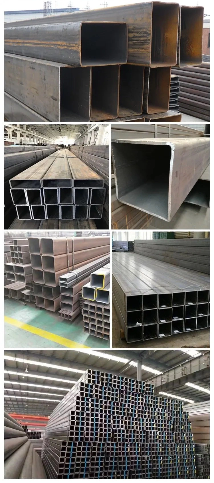 API 5CT Casing Pipe API 5CT Ms Round Pipe Chart of Weight ERW Q235 Welded Steel Tube ERW Casing Pipe Oil Transportation