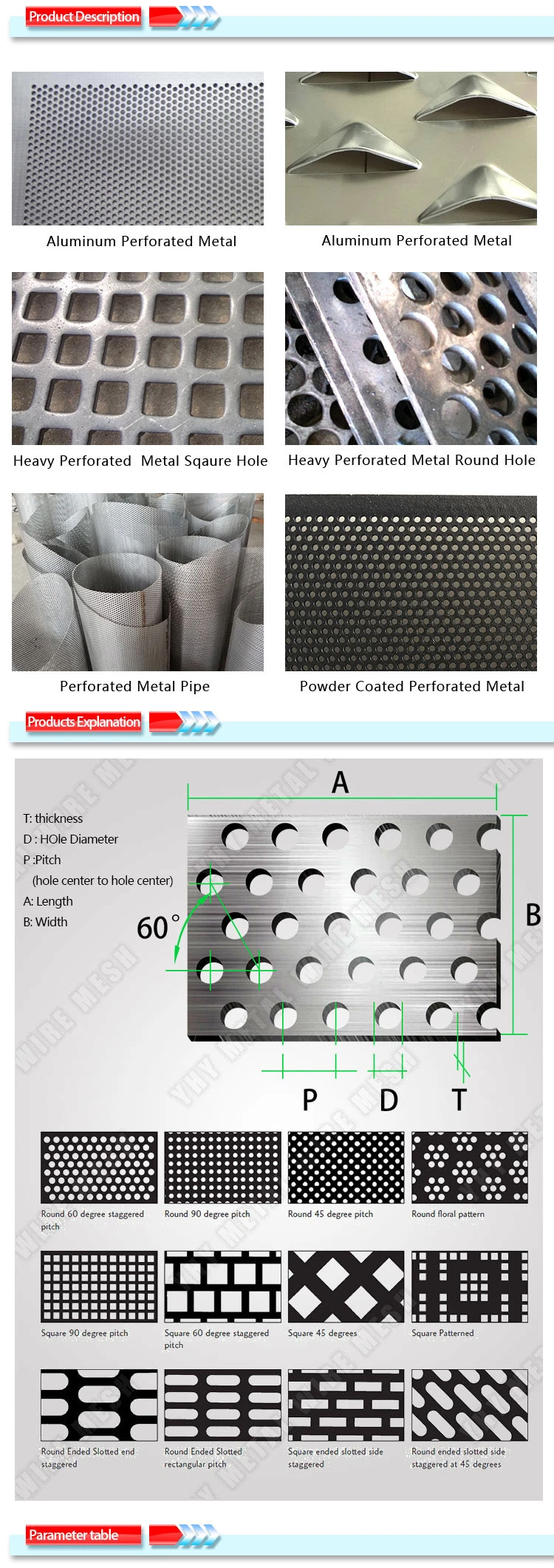 Aluminum Circle Perforated Metal Mesh Tube