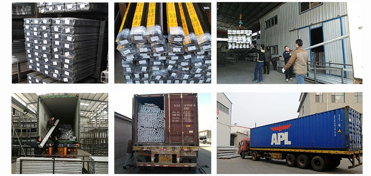 2020 Profile Aluminum Alloy Lean Pipe / Tube for Low-Cost Automated Assembly