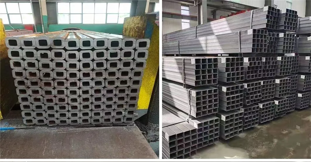 Galvanized Steel Square Perforated Tubing ASTM Steel Profile Ms Square Tube Galvanized Squar Tube