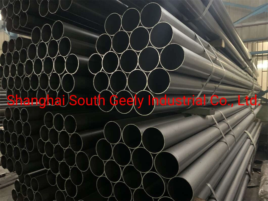 SPCC/DC01/S550 Welded Carbon/Stainless/Galvanized/Aluminum/Aluzinc/Alloy/Precision ERW/Black/1/2&quot; to 4&quot;/Oiled/Round/Square ASTM/JIS Steel Pipe Tube30