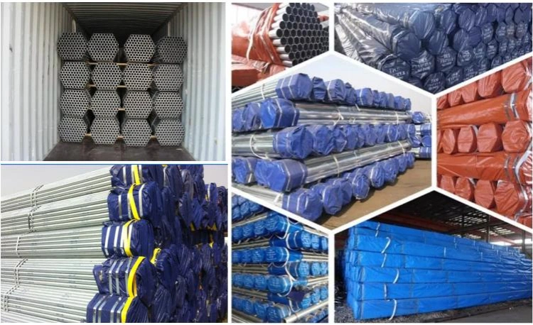 Wholesale Chinese Manufacture 25mm Galvanized Structural Pipe Gi Steel Pipe Galvanised Round Steel Pipe