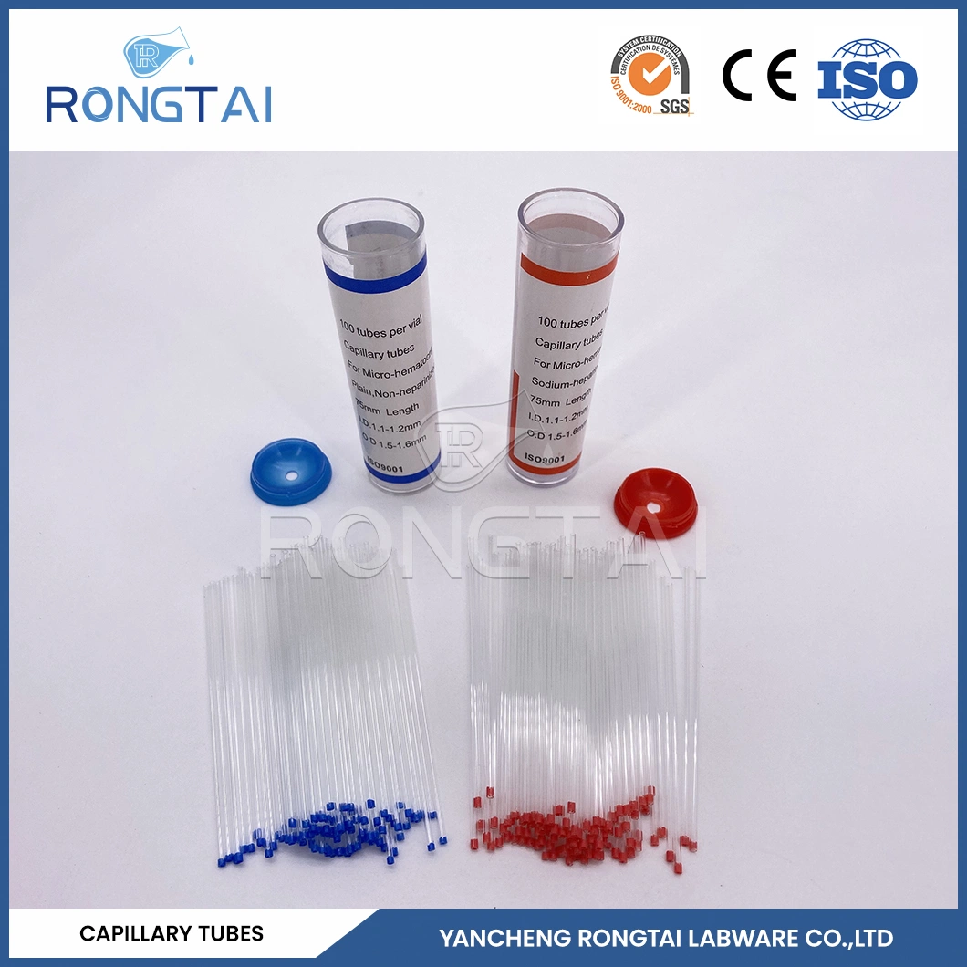 Rongtai Sealed Capillary Tube Manufacturing Small Diameter Glass Quartz Capillary Tube China Square Glass Capillary Tubes