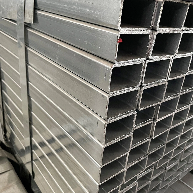 Mild Carbon Welded Metal Ms ERW Black Iron Hollow Section Rectangular and Square Steel Pipe 200X200 Galvanized Square Tube