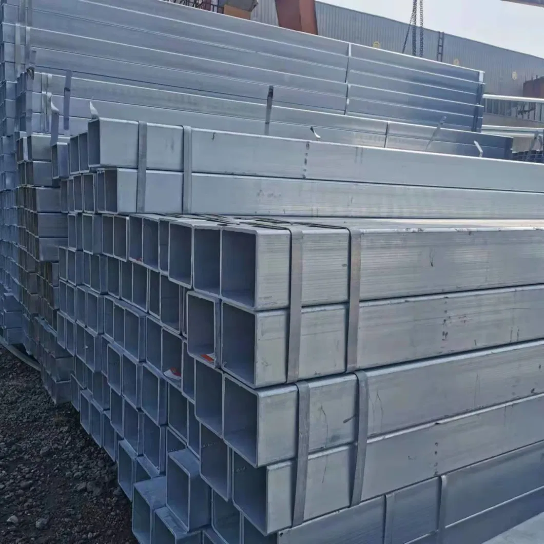 China Factory Square and Rectangular Hollow Section Iron Steel Tube Shs Rhs Steel Profiles Cold Rolled Steel Carbon Square Metal Tubes