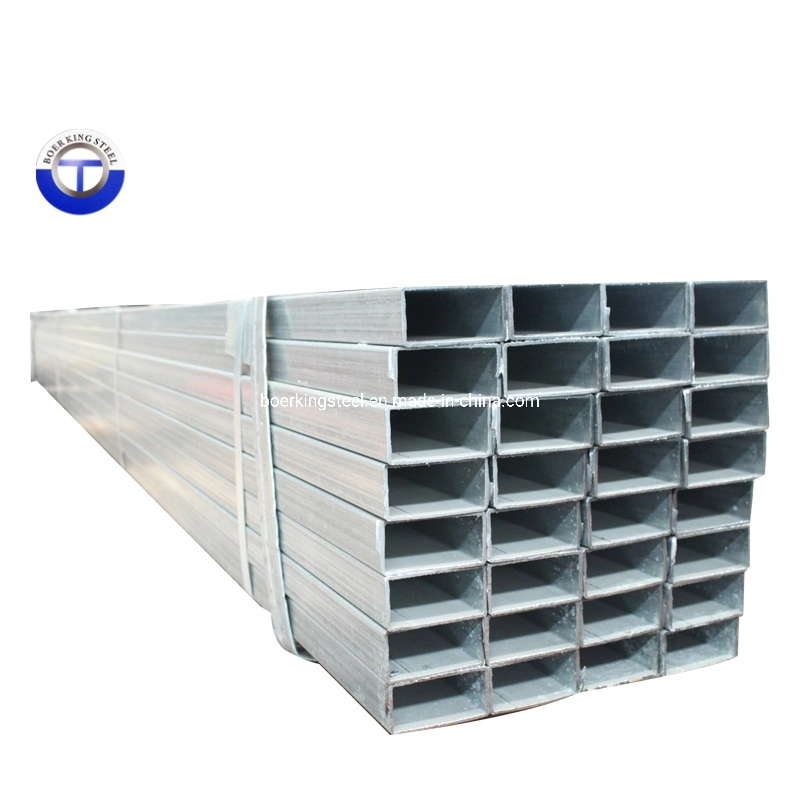 Hot Dipped Galvanized Steel Pipe / Square Tube /Rectagular Hollow Section with Gradejis Ss400 Ss490 Professional Manufacturer /Gi Square Hollow Section