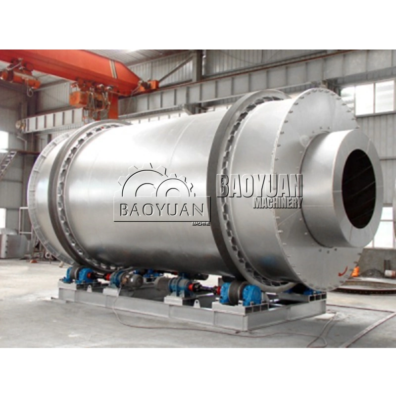 New Design Three Pass Rotary Drum Dryer Sand Drying System Production Line