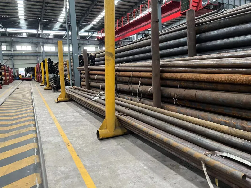 API 5CT Series J55 K55 N80 L80 P110 Casing Tube ISO Standard Seamless Steel Tubes Oil Water Well Pipe Well Casing for Oil Field External Thread Connection Pipes