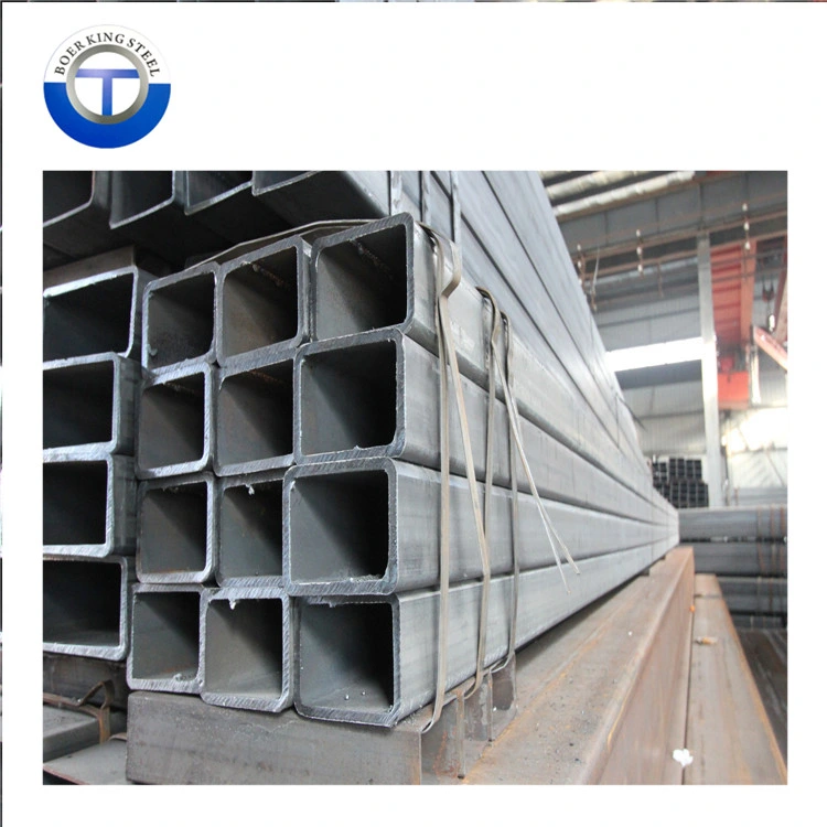 ASTM A53 Galvanized Welded Pipes Square and Rectangular Hollow Section Iron Steel Pipes