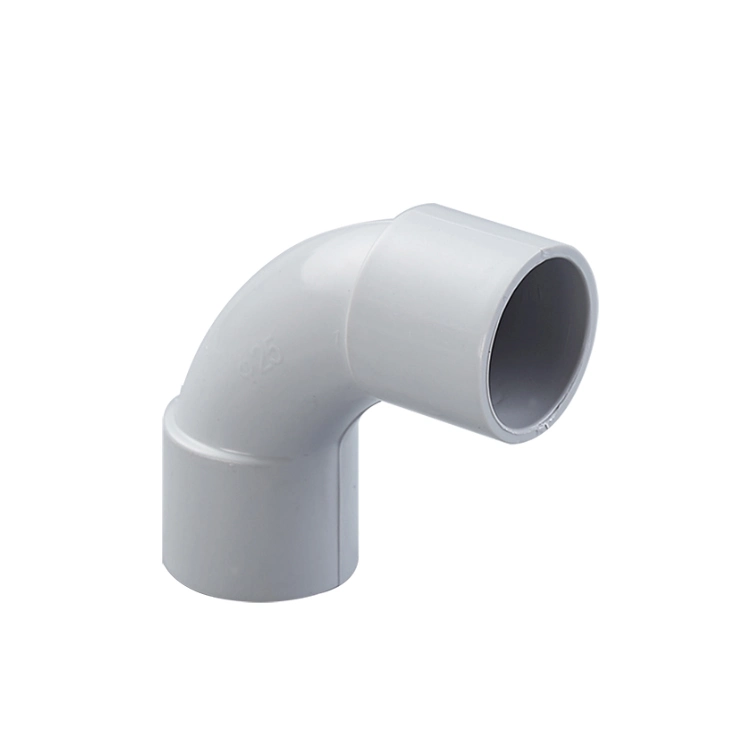 Customized Diameter Fire Retardant Waterproof Conduit Pipes Fitting Solid Elbow