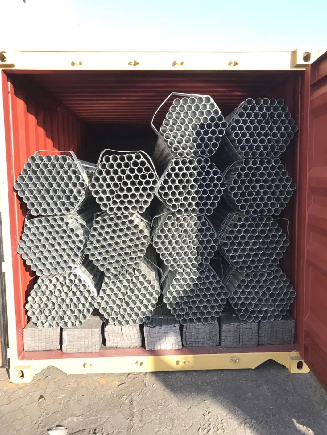 Telescoping Perforated Galvanized Steel Square Tube for Building