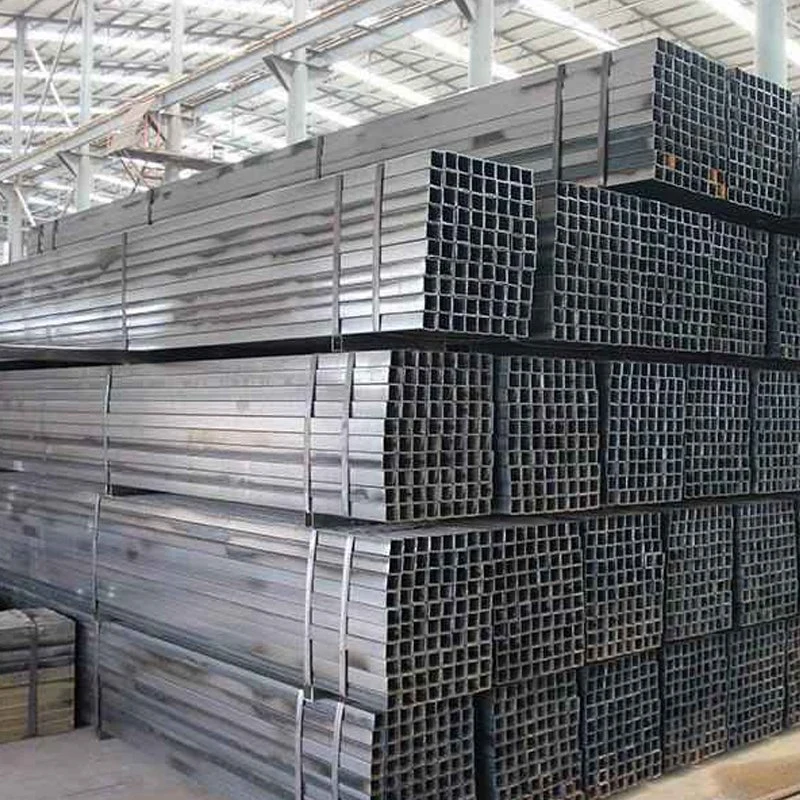 China Ms Hollow Section Hot Dipped Galvanized Square Tube Rectangular Steel Pipe