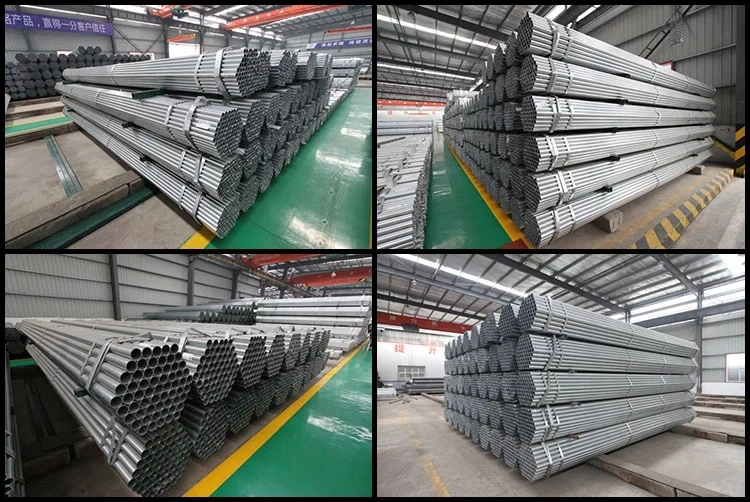 Hot Dipped Galvanized Square Carbon Steel Pipe for Construction and Structural Tubes Factory Price