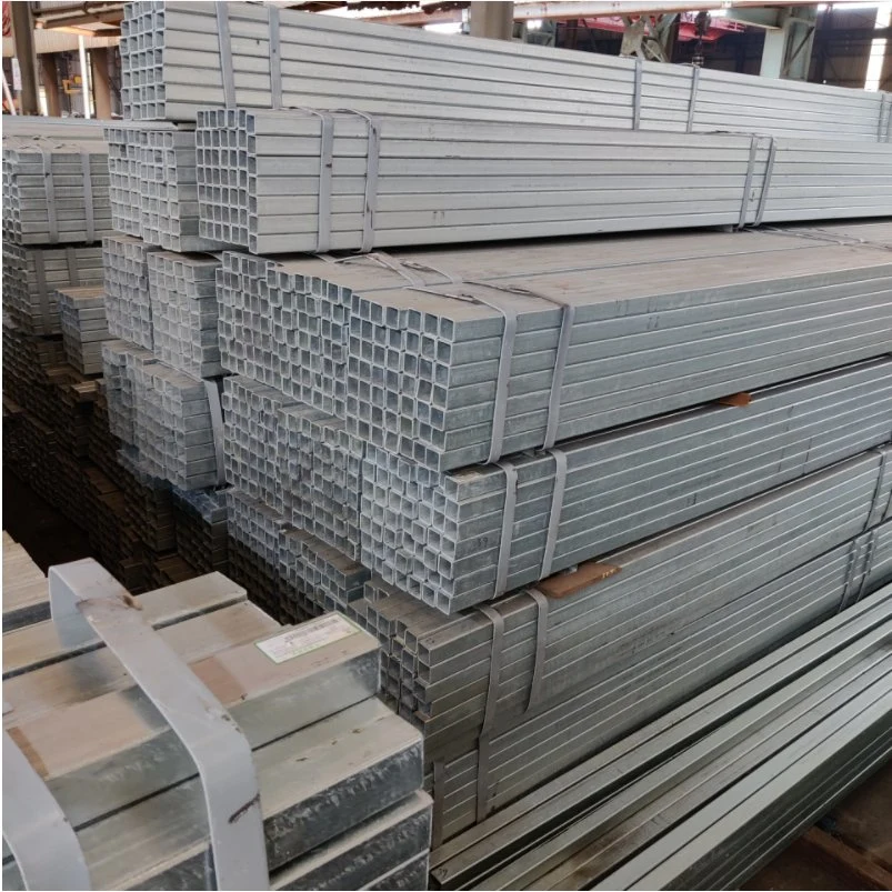 Hr Carbon Steel ASTM A500 Hollow Section Rectangular Square Tube