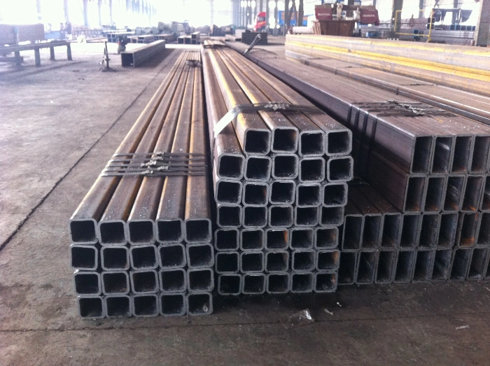 Black Iron Square Steel Tube for Construction