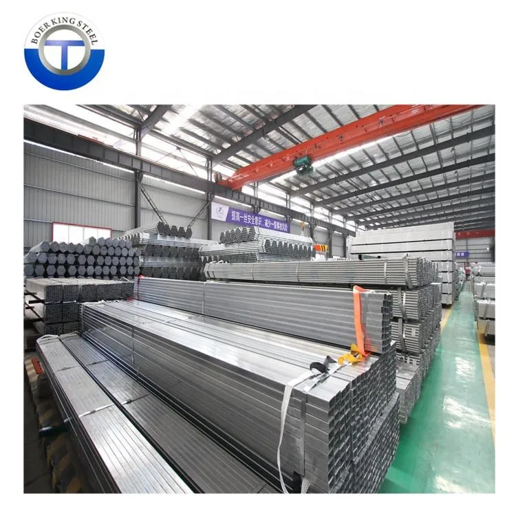 Hot DIP A500 A53 Galvanized Hollow Section Square Steel Tube