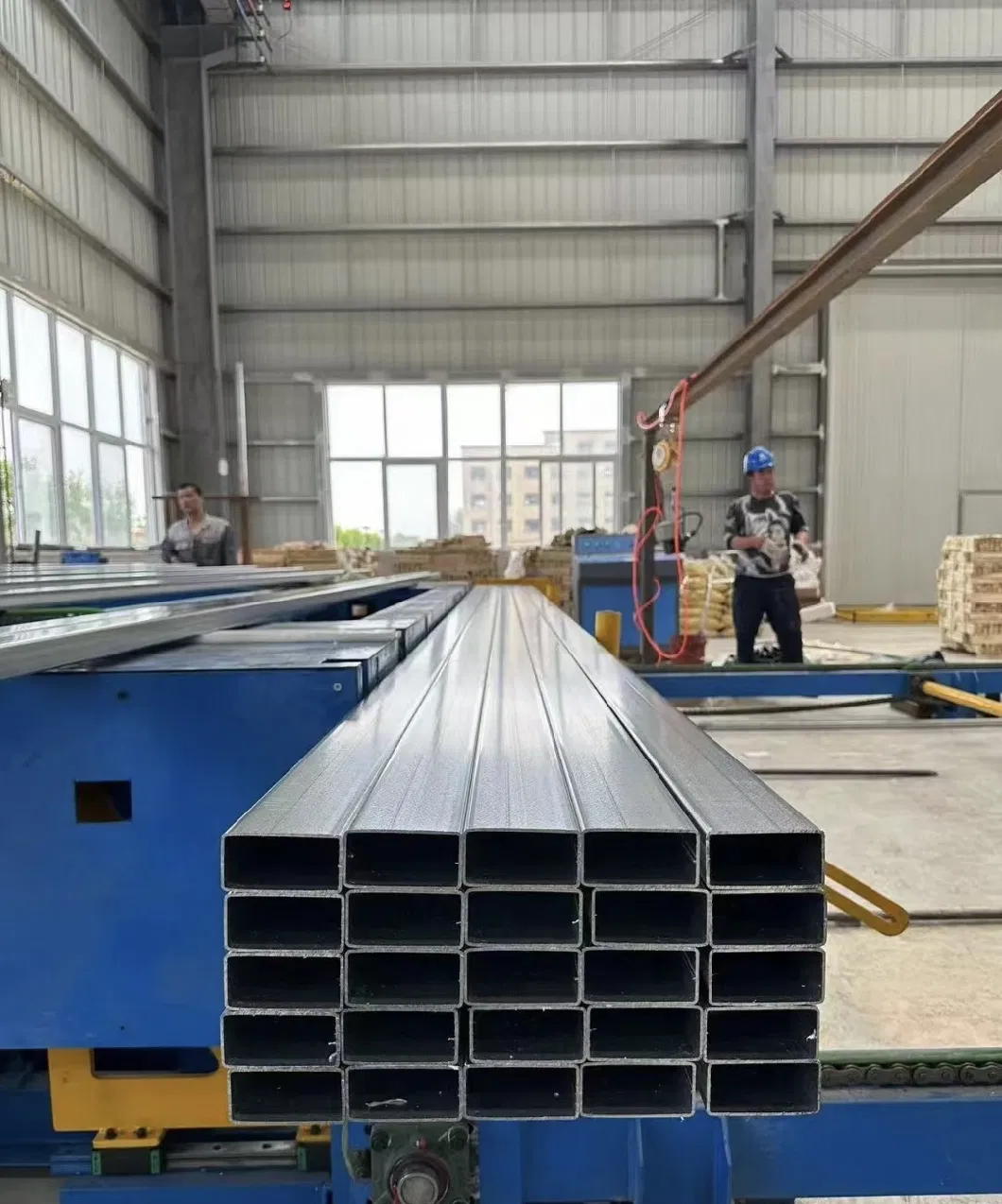 Rhs Shs Rectangular Hollow Section Square Galvanized Rectangular Steel Pipe Gi Hollow Section for Construction