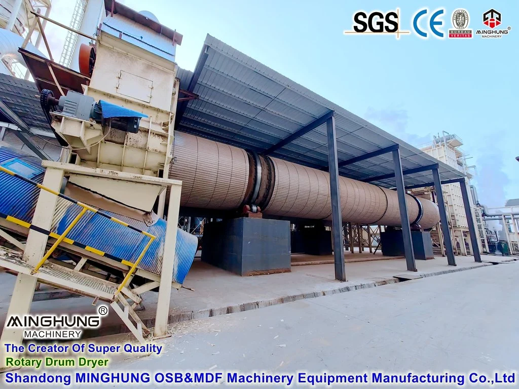 Automatic Pb Particle Board Production Line with Rotary Drum Dryer