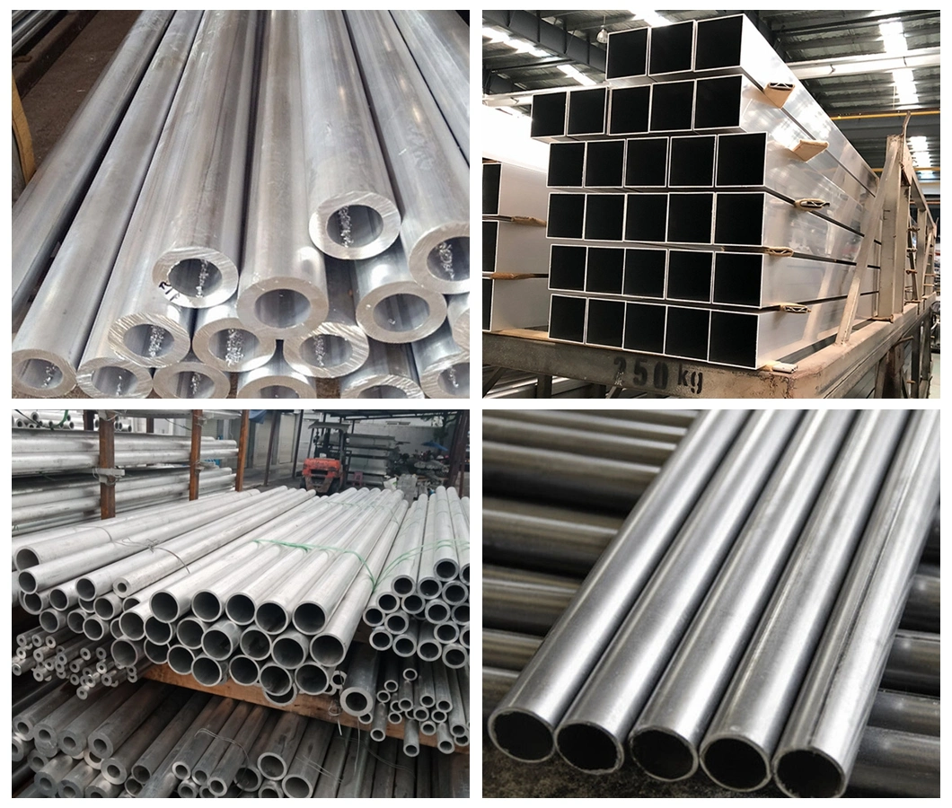 Wholesale Price Round/Square/Rectangular/Hex/Oval 2A12, 3003, 5052, 5A06, 6061 Mirror Polished Alloy Seamless/Welded Aluminum Tube/Pipe