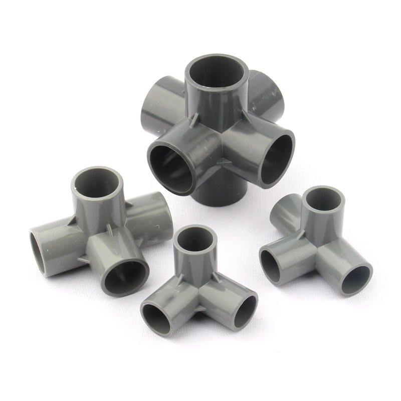 Hot Water Supply / Fire Pipe System Chlorinated Polyvinyl Chloride CPVC Plastic Pipe Fitting Coupler Elbow Tee