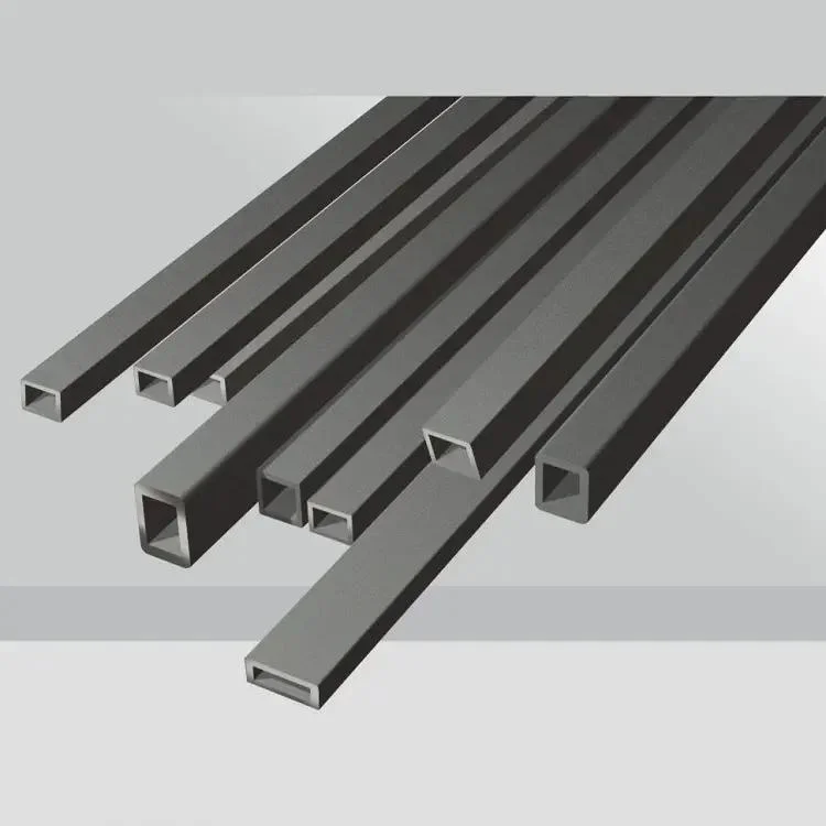 Customize Round/ Square Hole Rbsic/Ssic/Sisic Silicon Carbide Beams/Tubes