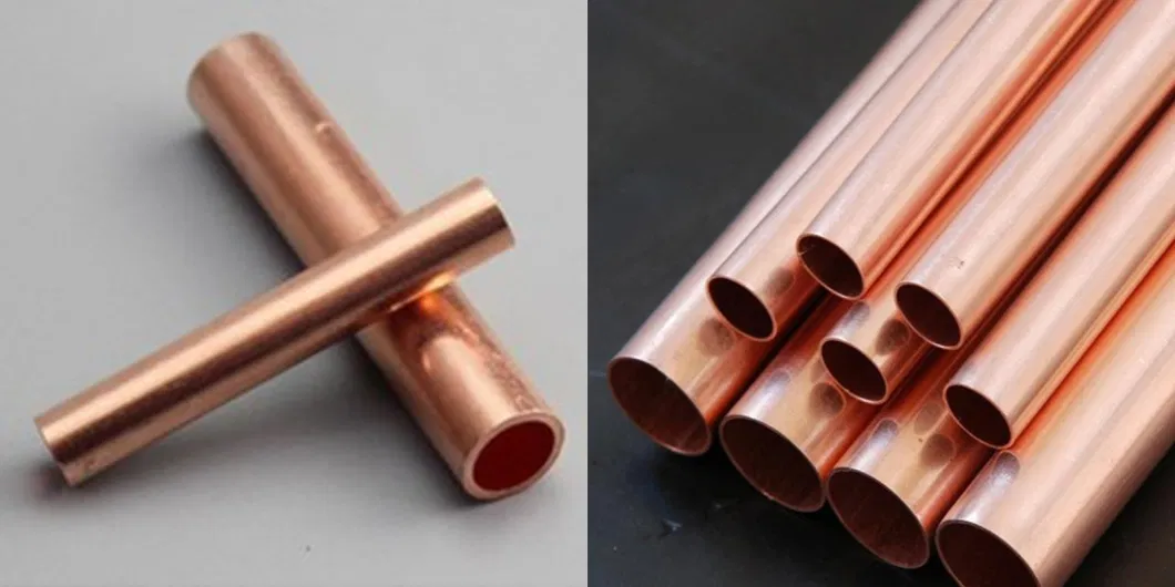 High Quality Seamless Copper Straight Pipe Copper Tube Customized for Air Conditioner