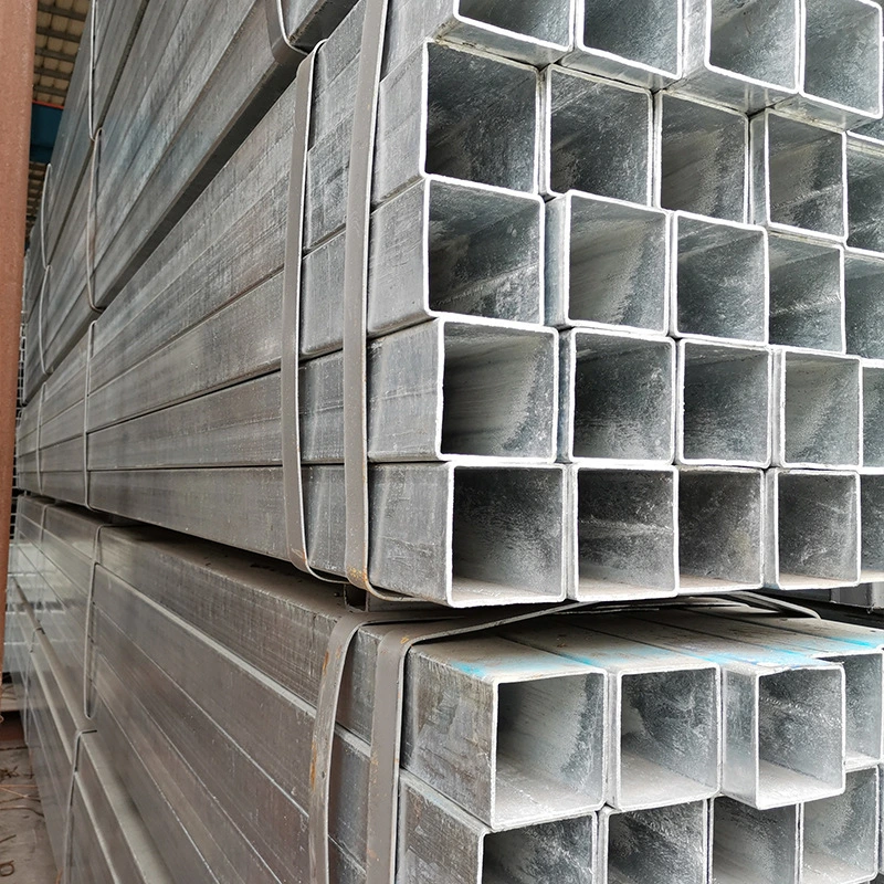 Mild Rhs Shs Hollow Section Rectangular Galvanized Steel Square Tube for Fence Tubing