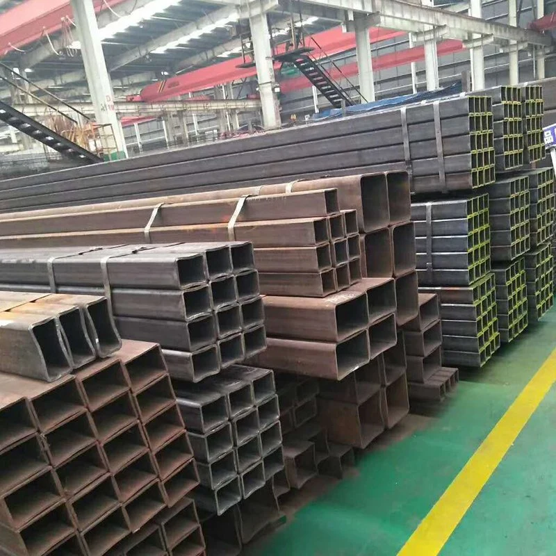 Q355b Seamless Rectangular Pipe 50*100*6 St52 Galvanzied Square Tubes