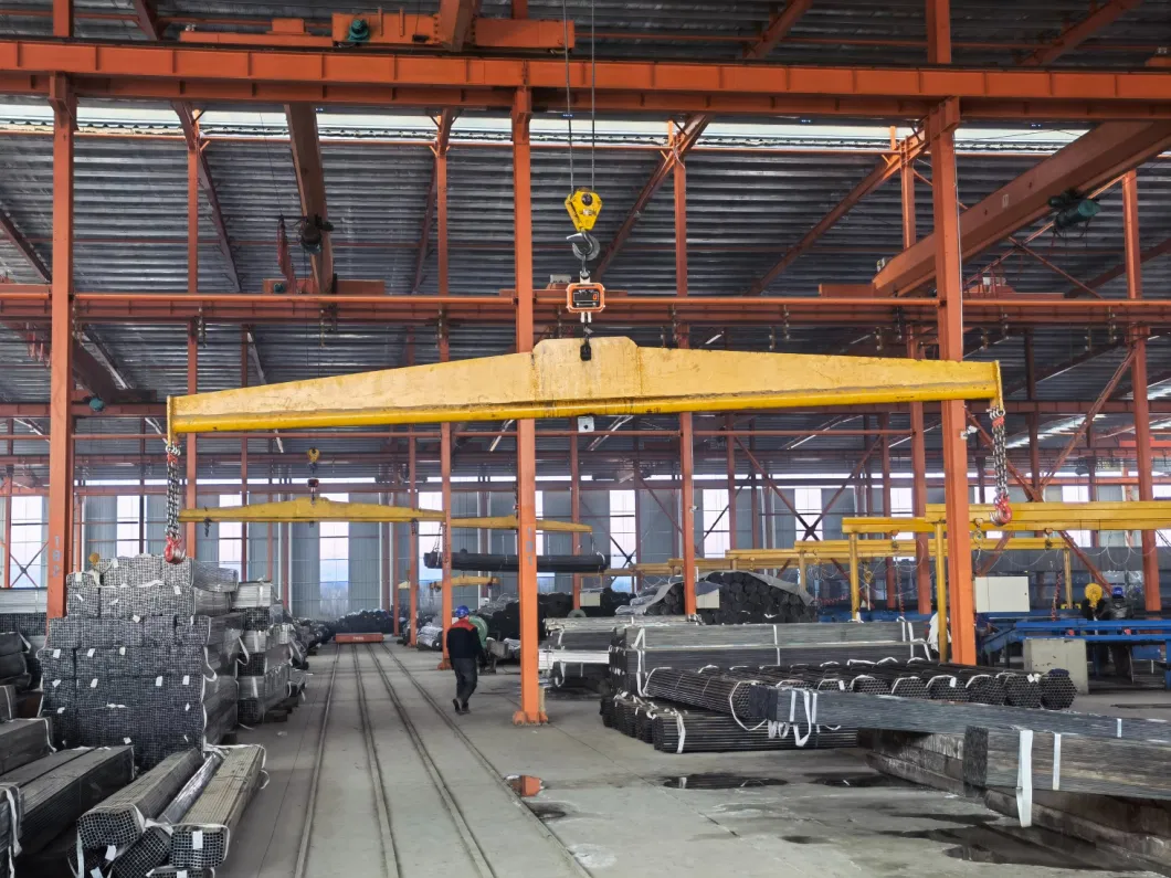 New Mild Steel Balck Carbon Iron Square Tube Scaffold Fluid Balck Carbon Steel Pipe Structure