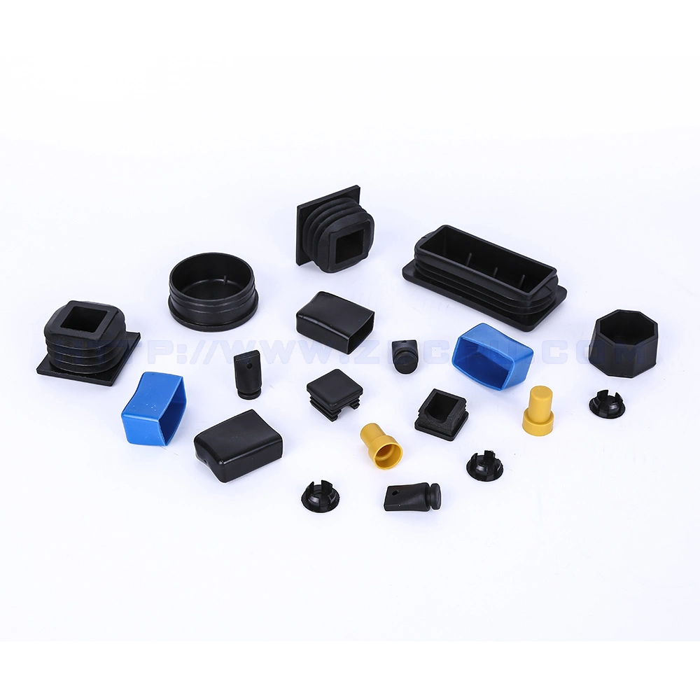 Manufacturer OEM Round/Square Shape Tube Plastic Hole Plug, Plastic End Caps for Chair Leg