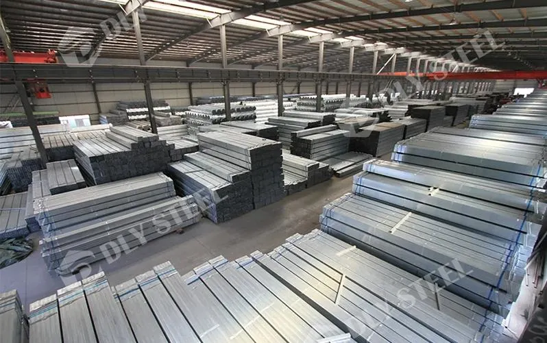 China Supply Galvanized Steel Square Pipe Rectangular Hollow Steel Tube Square Hollow Section Price