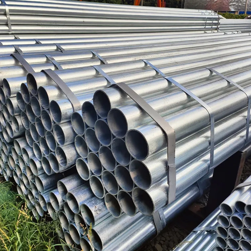 Wholesale Prepainted Galvanized Structural Steel Tube Hot Dipped Galvanized Steel Round Tube