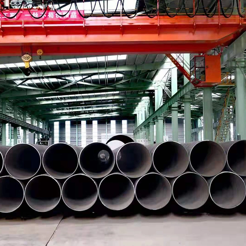 ASTM A53 API 5L Schedule 40 Gr. B Stright Seam Structural Carbon Steel Tube Round Hollow Thin Black Steel Pipe