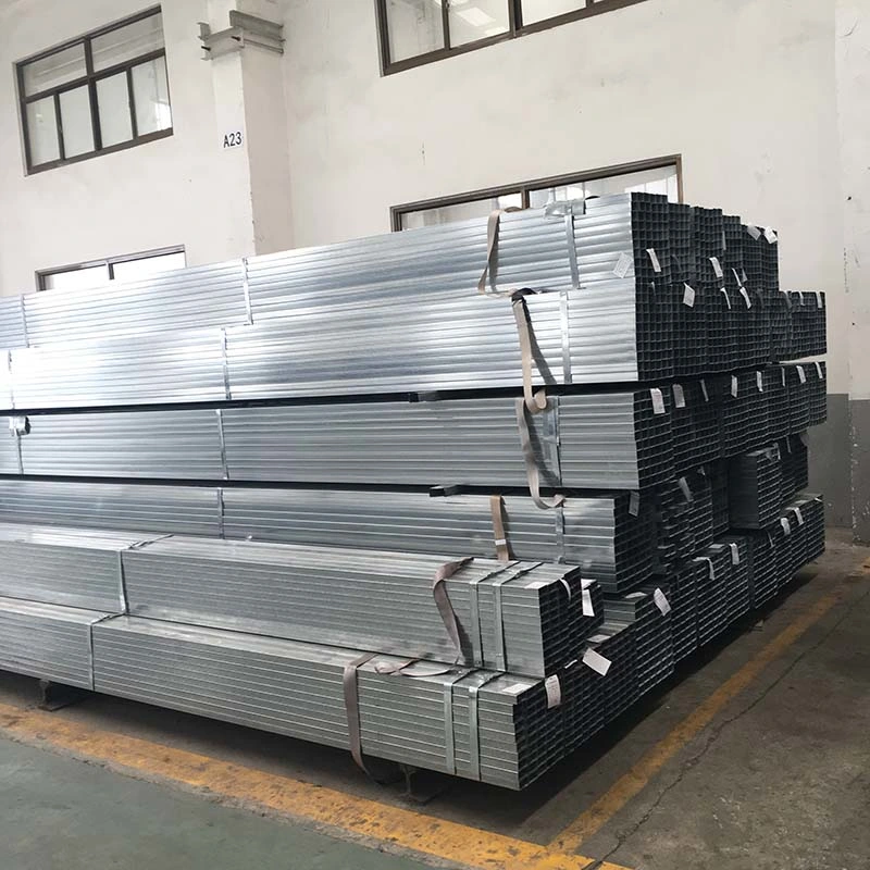 BS1387 Pre Galvanized Square Hollow Section Metal Tube 15X20 Square Tube Brother Hse Tube