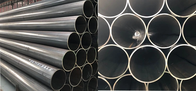 Black Oiled Ms Square Iron Steel Pipe Per Meter Mill Tube