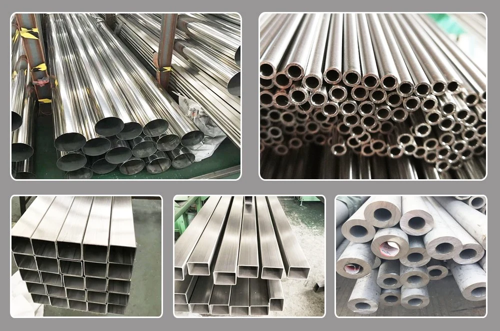 ASTM Ss 201 304 304L 316 316ti 310S 309S 430 904L 2205 Stainless Steel/Carbon/Aluminum/Galvanized Tube Seamless or Welded Round/Square/Rectangular/Hex/Oval Pipe