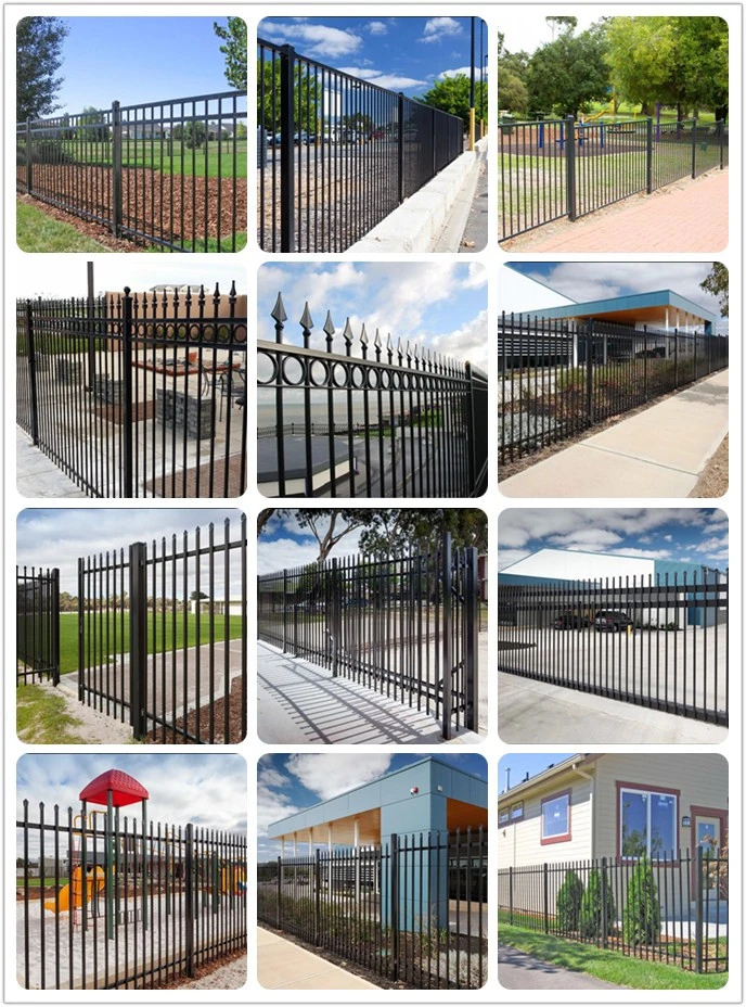 Steel Square Tube Design Galvanized Zinc Garrison Metal Fencing