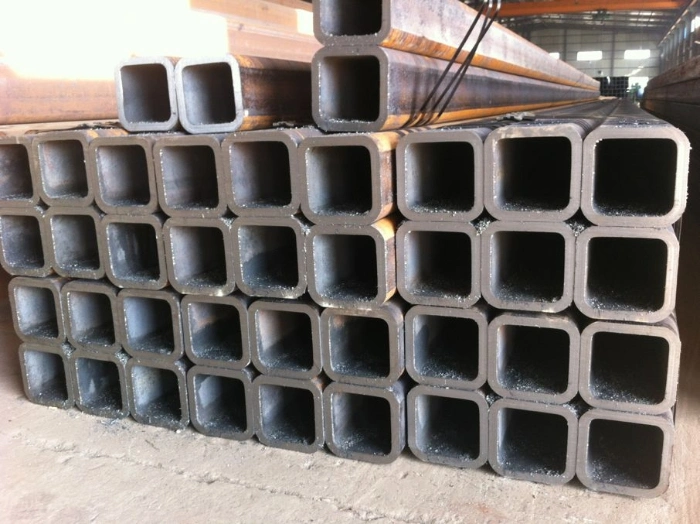 Black Iron Square Steel Tube for Construction