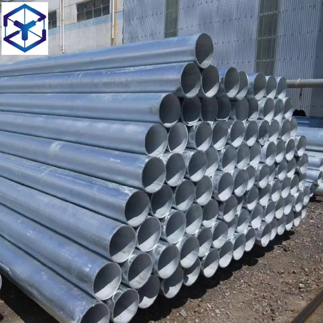 Galvanized Square Tube Thin-Wall Curtain Wall Construction Square Tube Q235B Spot Wholesale and Retail