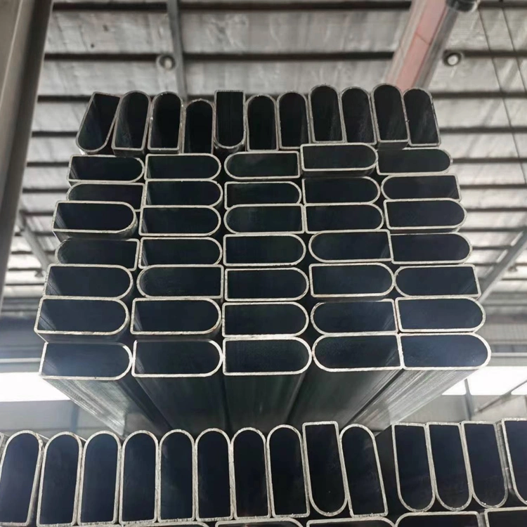 Tubes Hot Sell Custom Q195 Q235 Galvanized Square Steel Gi Pipe Tube Round ERW Black Carbon Steel Hollow Section 5 Tons ISO9001