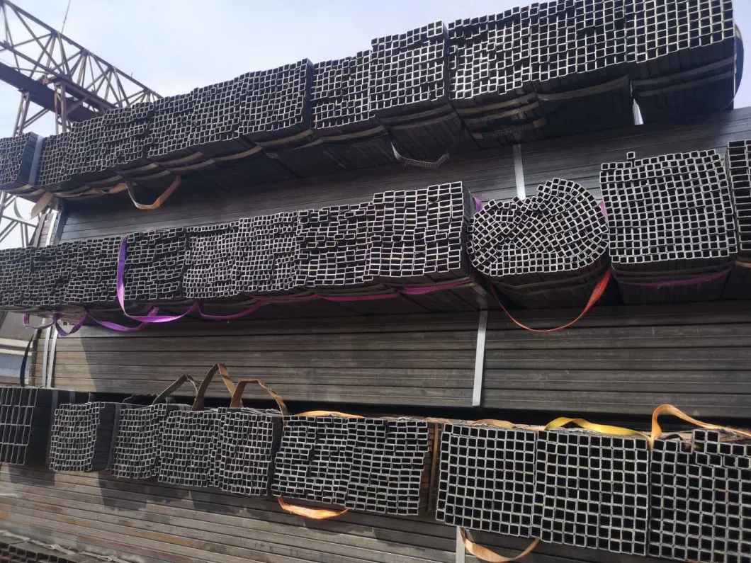 ERW Hot Rolled Black Square Structural Hollow Section Shape Steel Pipe/Tube