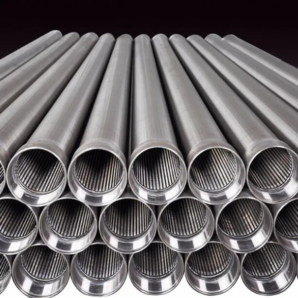 8&prime;&prime; 9 5/8&prime;&prime; 12&prime;&prime; Stainless Steel 304L Wedge Wire Filter Water Oil Well Screens Casing Pipe