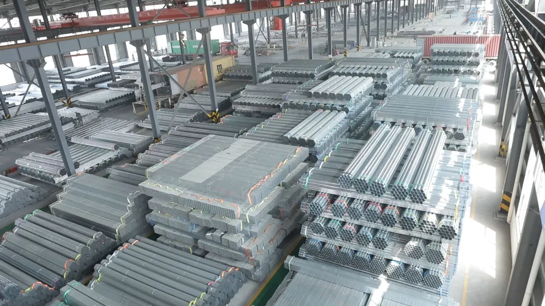 Galvanized Square Tube Thin Wall Hot DIP Galvanized Square Tube Q235 Galvanized Square Tube Can Be Processed