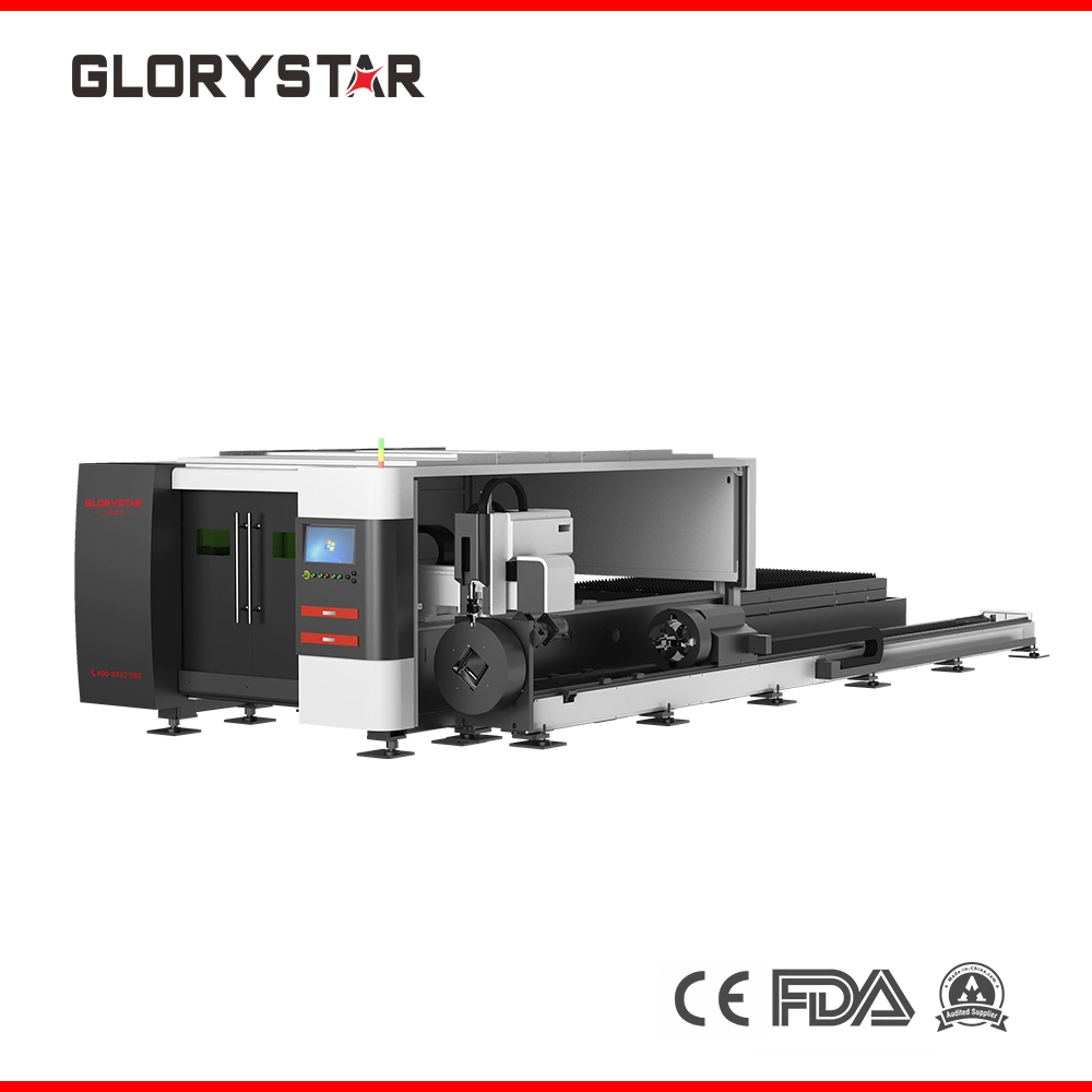 Fiber Laser Cutterbar for Cutting Plate and Tube GS-3015g GS-4020g for Sports Equipment