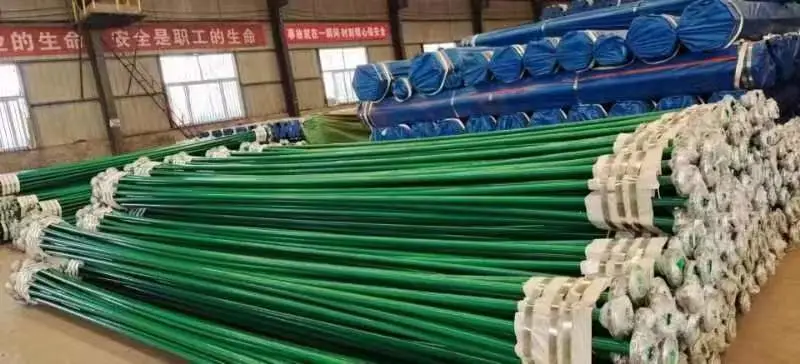 High-Quality External Lining Red Plastic Coated Composite Steel Pipe for Water Supply and Fire Fighting