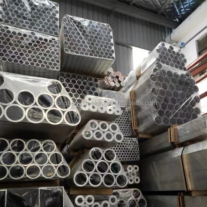 Aluminum Square Tube Extruded Rectangular Tubes Pipe Thin Wall Aluminum Tube