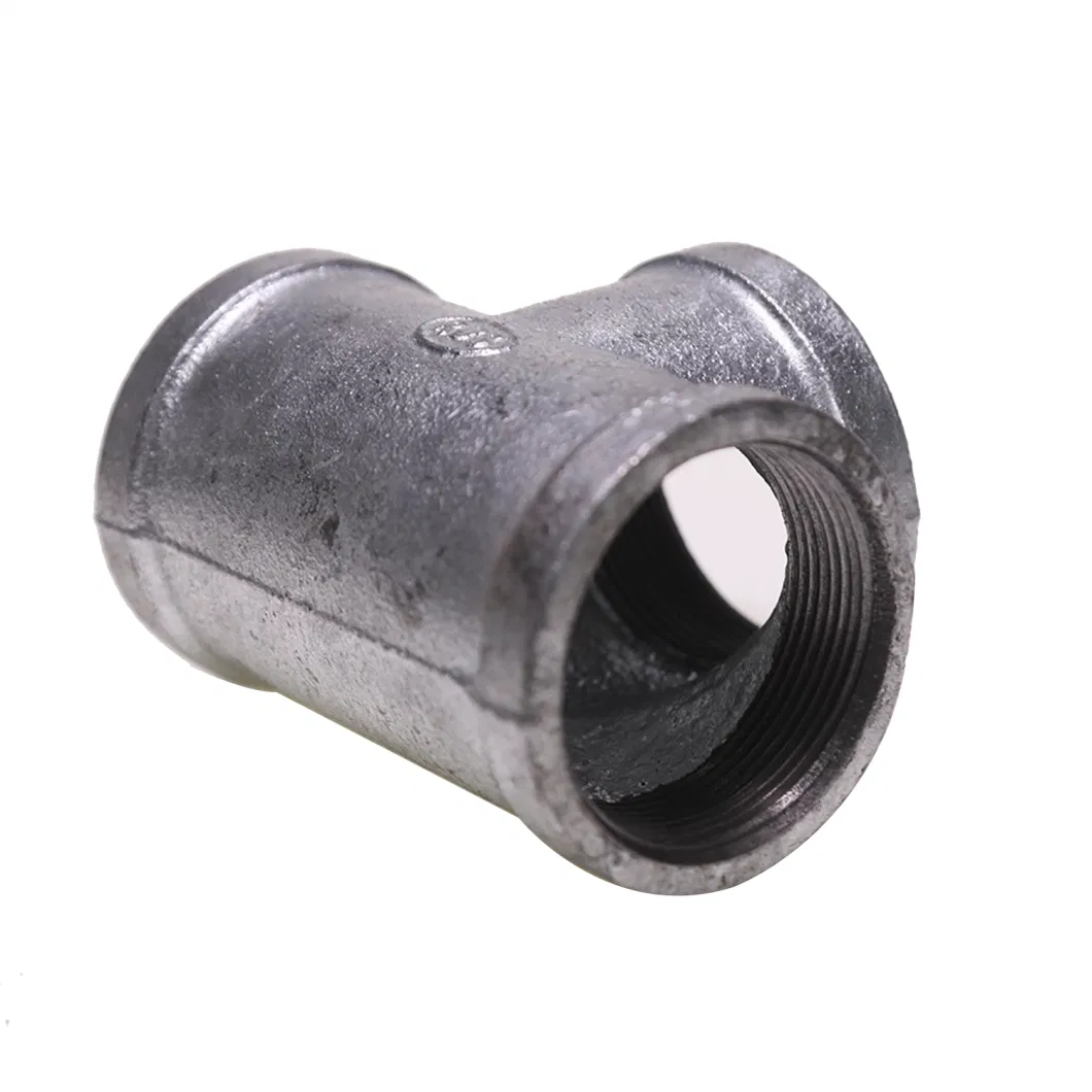 Manufacturer UL&FM Heavy Duty Galvanized Malleable Iron Pipe Fitting Tee