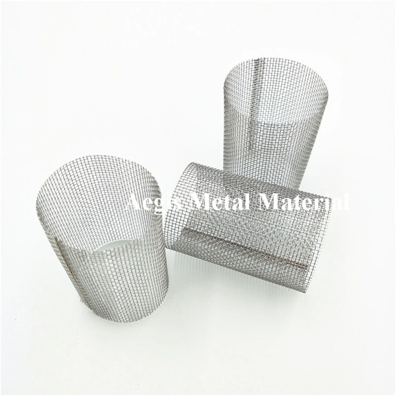 AISI 304 316 316L Stainless Wire Mesh Cylinder Filter Tube